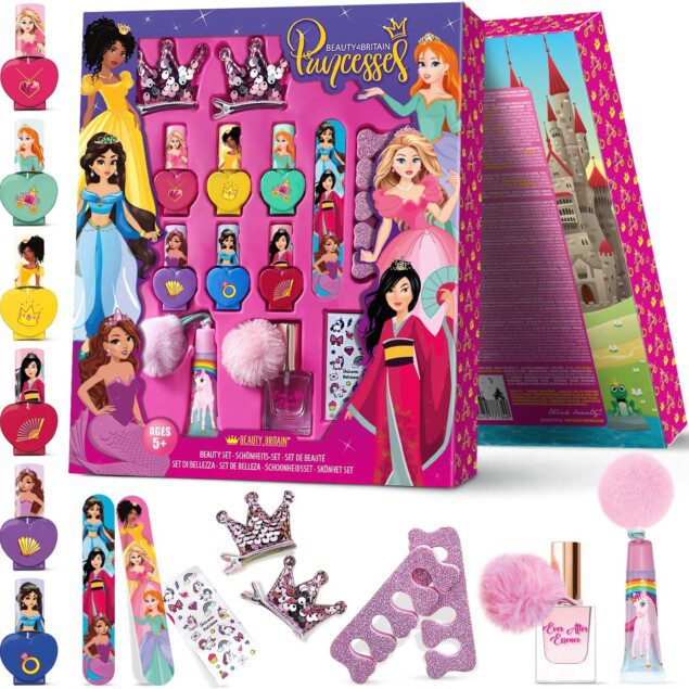 Ensemble de beauté pour enfants : 6 vernis à ongles non toxiques et pelables à l'arôme de fraise pour des moments glam