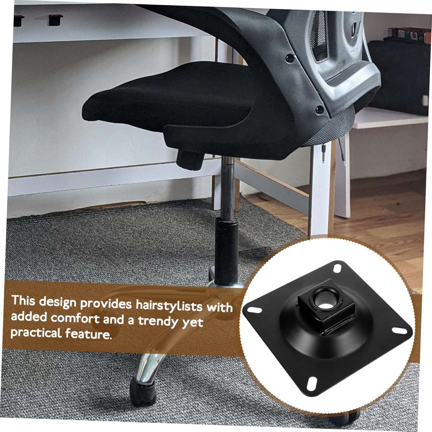 Base de chaise pivotante pour salon de coiffure : confort et performance améliorés pour les professionnels – Image 6