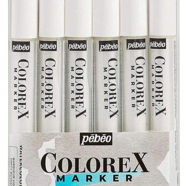 Marqueurs vides rechargeables : le set parfait pour artistes polyvalents, offrant 56 couleurs éclatantes et une pointe-pinceau pour tous vos supports
