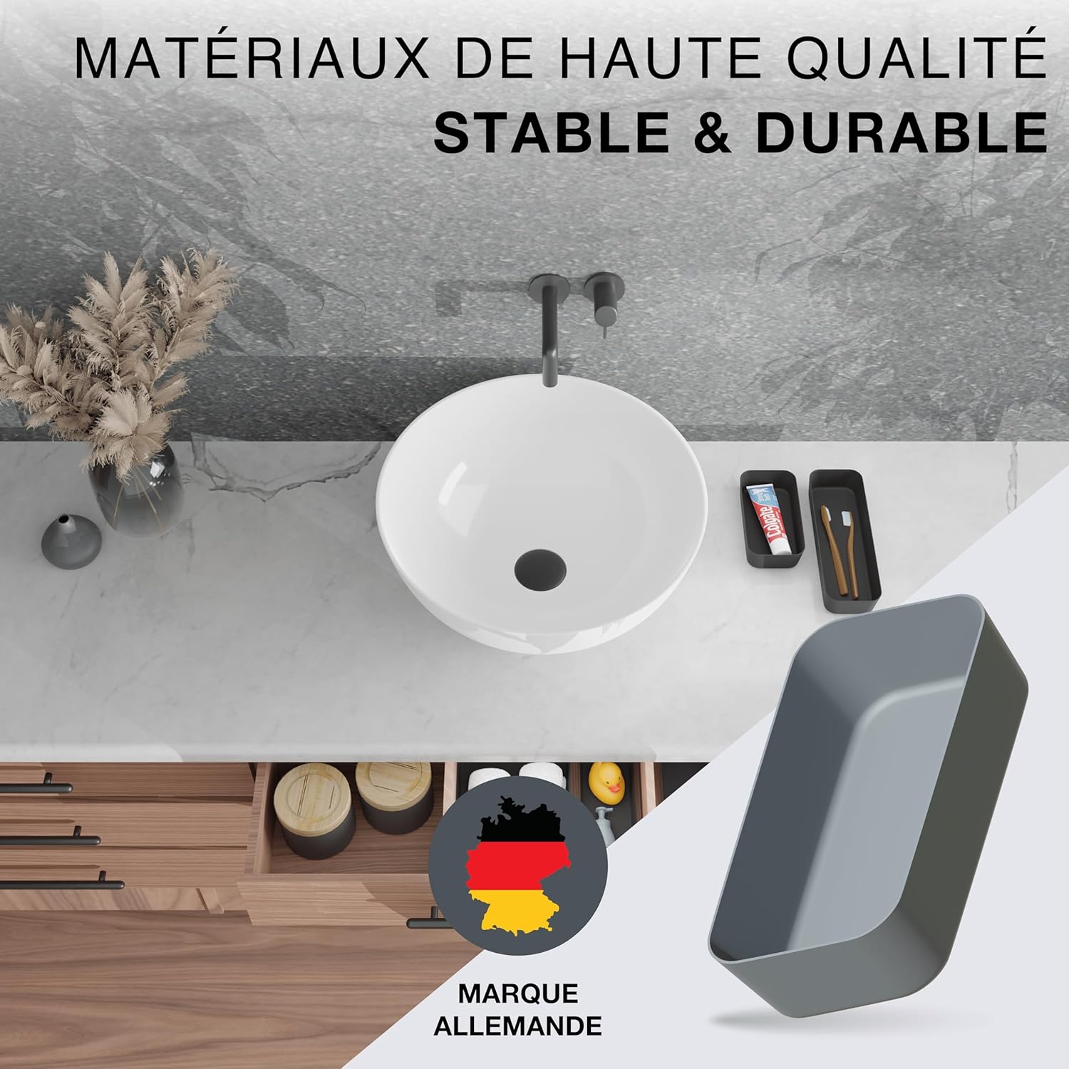 Séparateurs de tiroirs anthracite : l'allié idéal pour l'organisation de votre bureau – Image 7