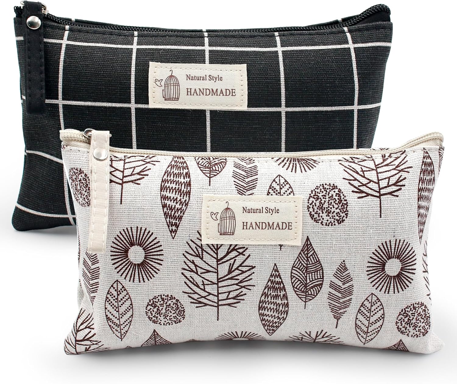 Sac cosmétique en toile : trousse de maquillage multi-fonctionnelle pour les voyages et le fitness