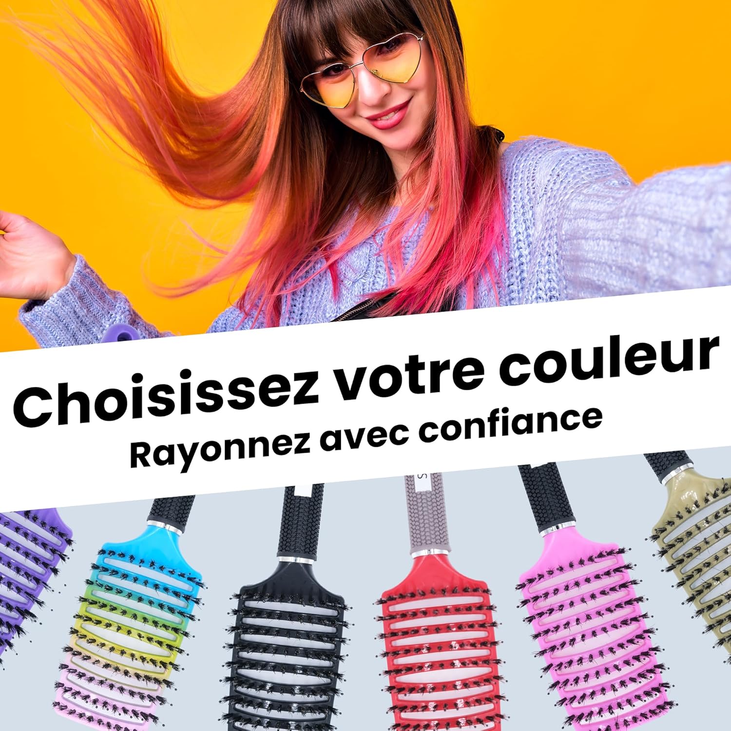 Brosse Magique: Démêlez Tous Vos Cheveux Instantanément – Image 3