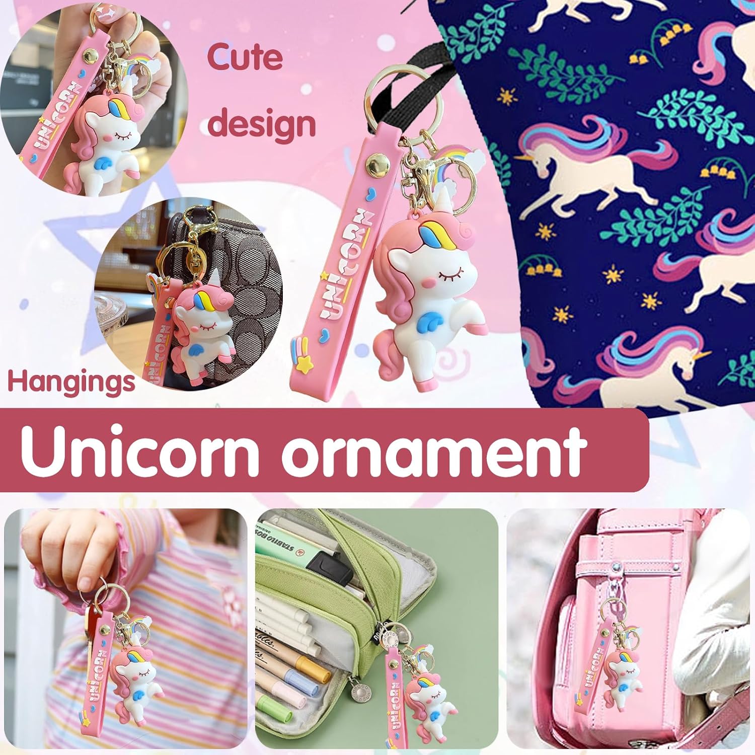 Trousse de toilette licorne : l'accessoire indispensable pour femmes élégantes en déplacement – Image 4