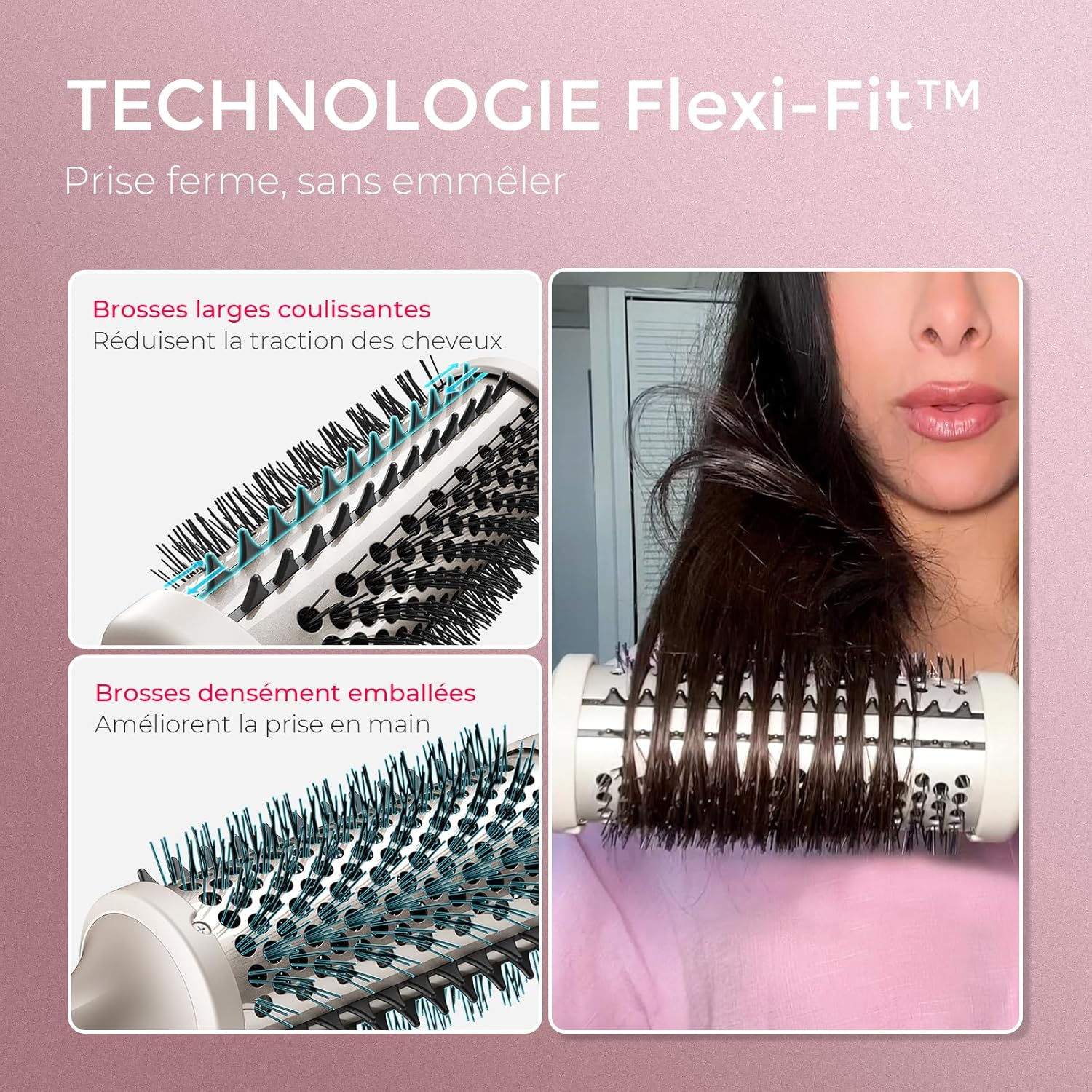 Brosse Thermique 43mm : Volume et Boucles Parfaites – Image 3