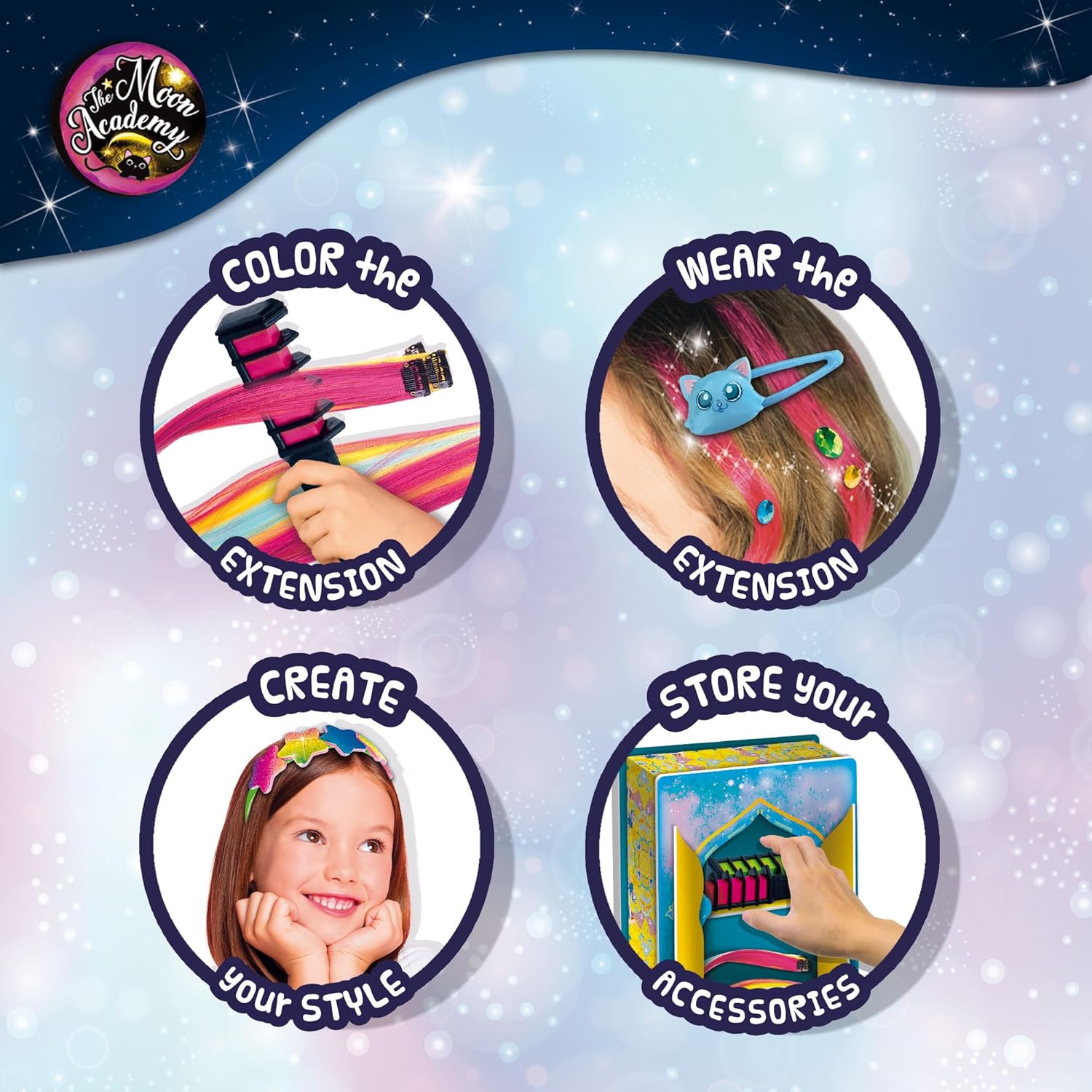 Kit de loisirs créatifs pour passionnés de coiffure : laissez libre cours à votre créativité avec des accessoires variés et des colorants – Image 4