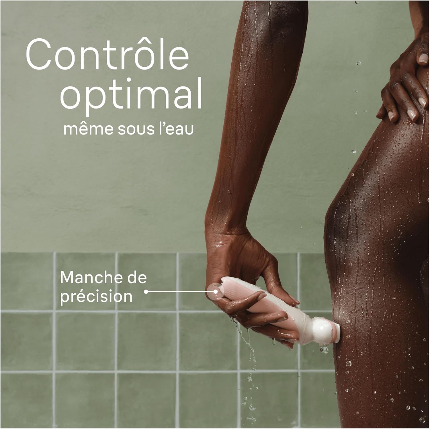 Épilateur avec tête pivotante pour femmes : épilation facile et peau douce longue durée – Image 4