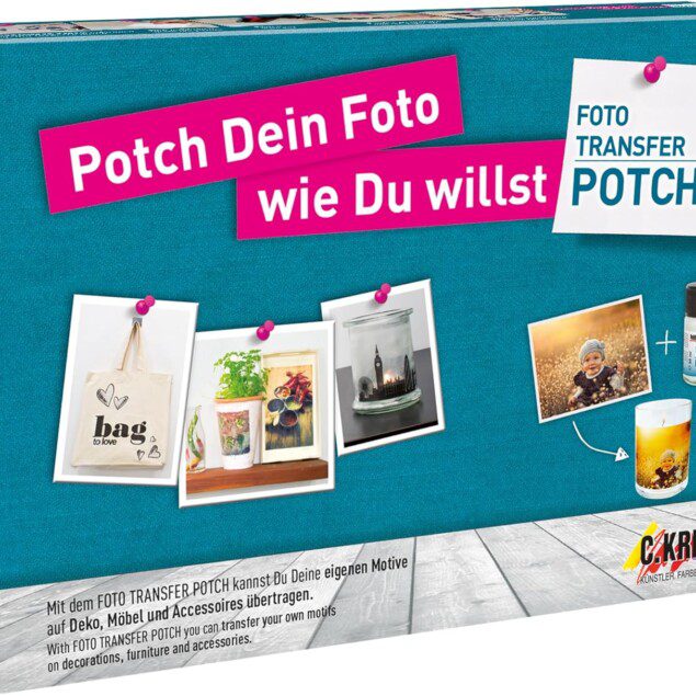 Transfert photo facile : le kit complet pour les passionnés de DIY
Découvrez notre set de transfert photo, idéal pour les amateurs de création artistique. Ce kit comprend un médium de transfert, un vernis de finition, un pinceau et une raclette, parfait pour réaliser des transferts d'impressions, de coupures de presse et de photos avec un résultat professionnel. Transformez vos souvenirs en œuvres d'art uniques et personnalisez votre décoration intérieure avec simplicité.