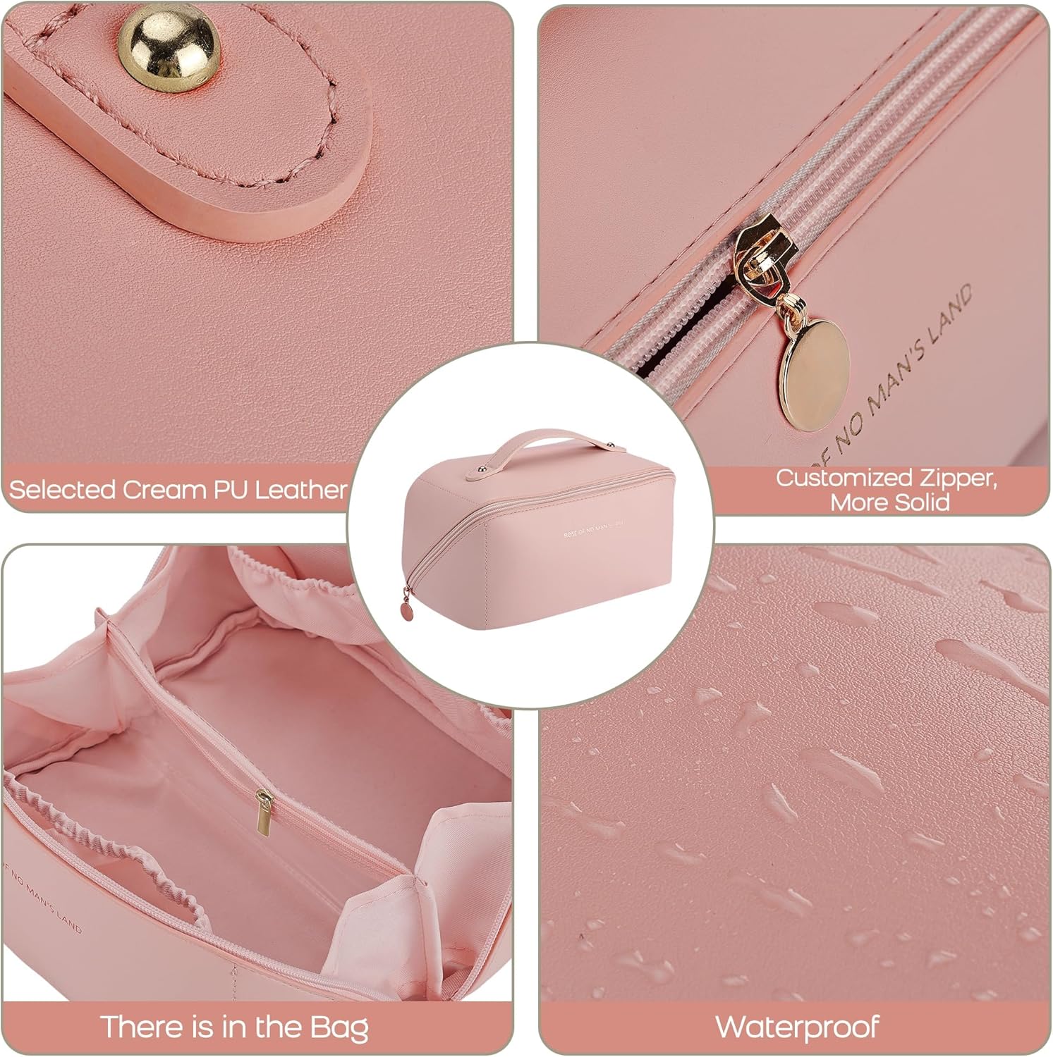 Trousse de toilette femme : la pochette de maquillage élégante et pratique pour vos voyages et sorties – Image 4