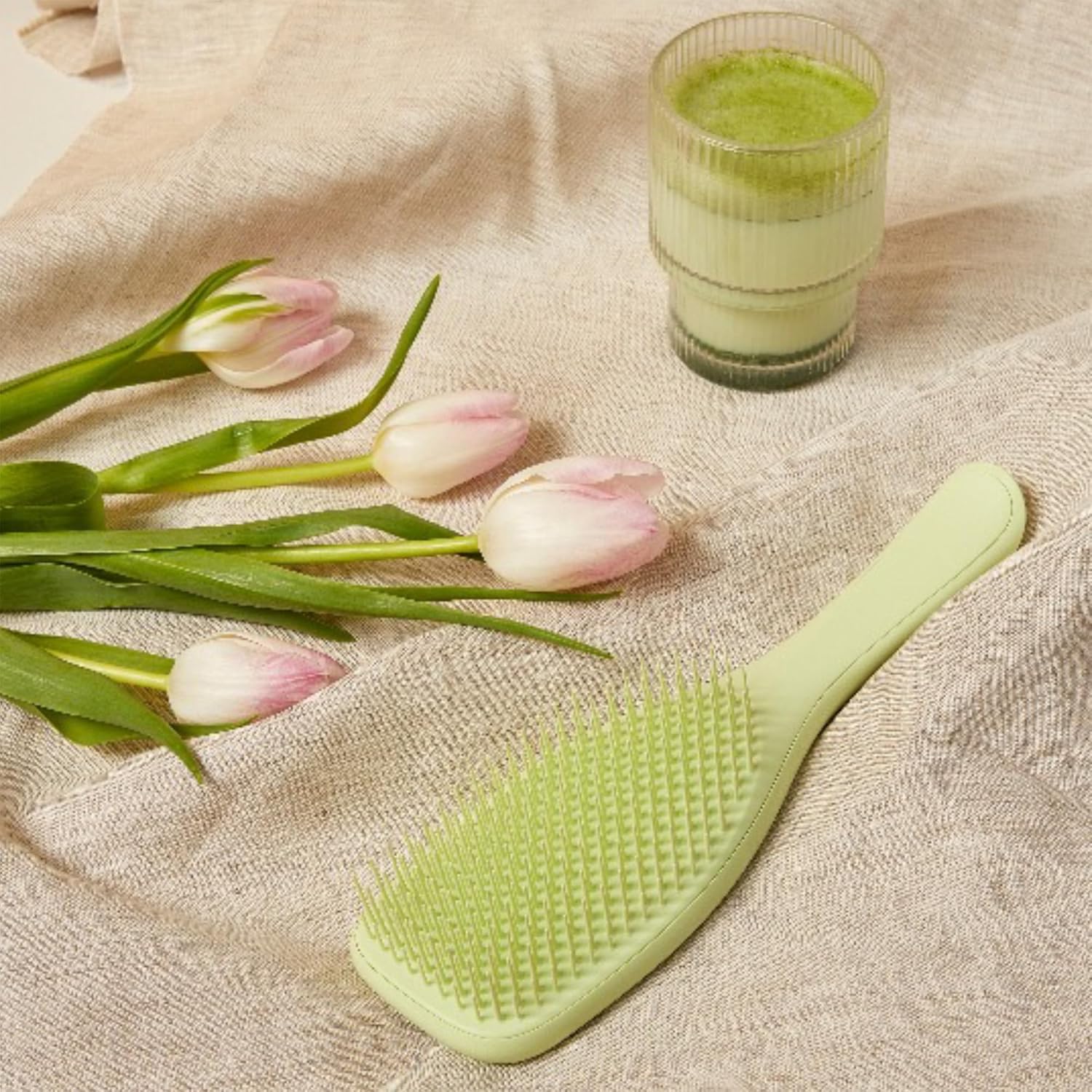 Brosse Démêlante Végétale Douce pour Cheveux Colorés – Image 5