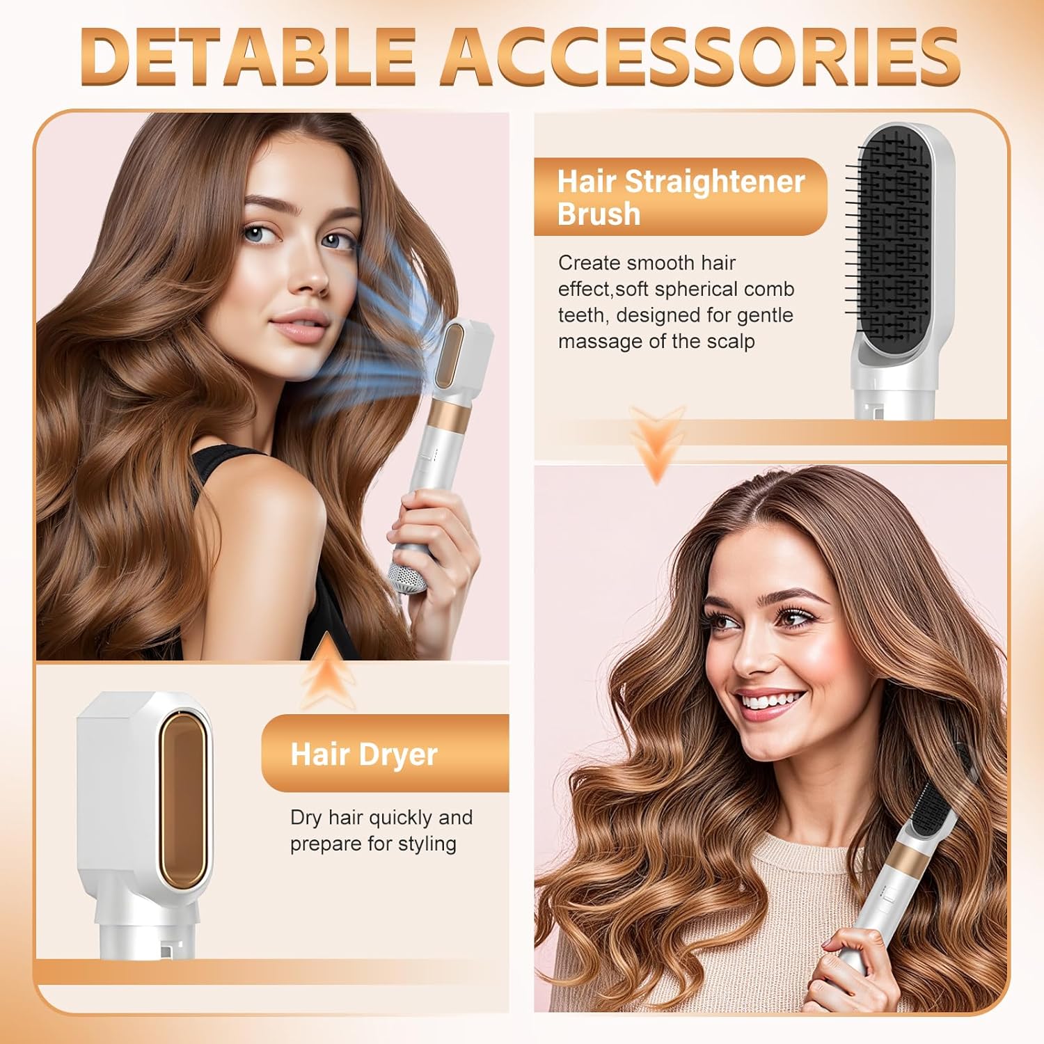 Brosse soufflante et sèche-cheveux ionique : l'alliée idéale pour sublimer tous les types de cheveux – Image 3