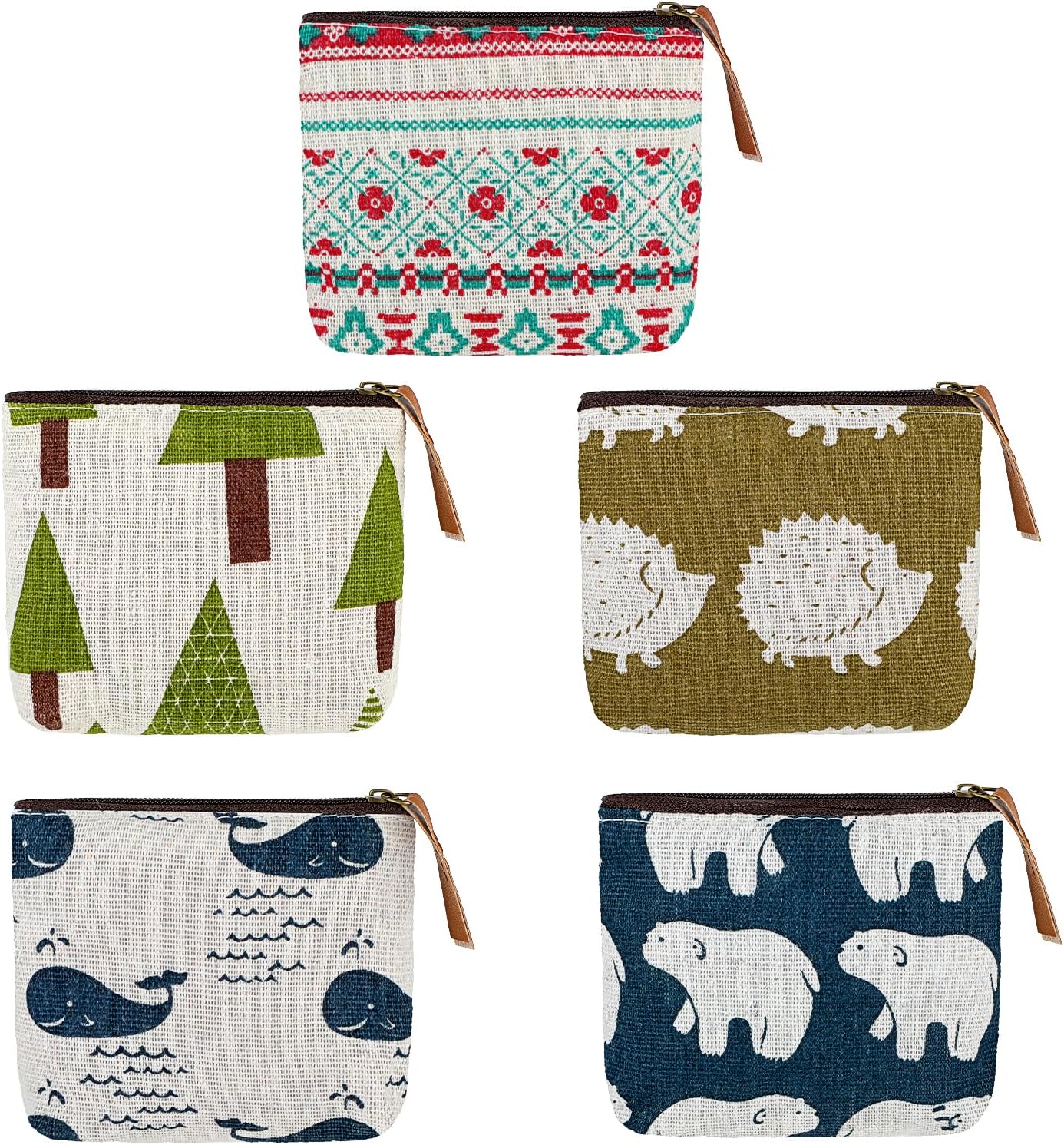 Mini pochettes en toile multicolores : l’accessoire idéal pour organiser vos essentiels au quotidien
