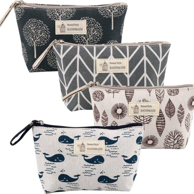 Trousse à maquillage en toile : l’accessoire indispensable pour les femmes en voyage Découvrez notre trousse à maquillage 4 pièces, multi-fonctionnelle et élégante, idéale pour ranger vos cosmétiques, clés, espèces et cartes en toute sécurité. Parfaite pour les femmes actives qui souhaitent allier praticité et style lors de leurs déplacements.
