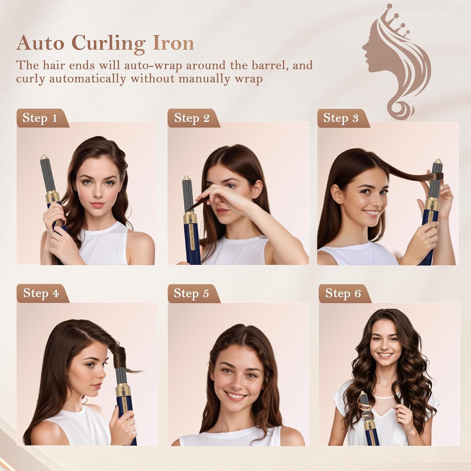 Brosse Chauffante 6 en 1 : Sèche-Cheveux Révolutionnaire – Image 8