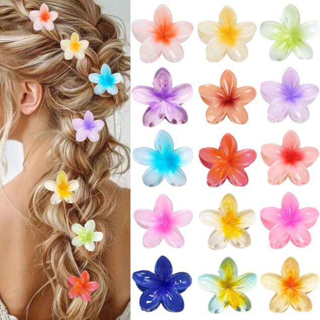 Pince à cheveux fleur : l'accessoire chic pour sublimer vos coiffures épaisses