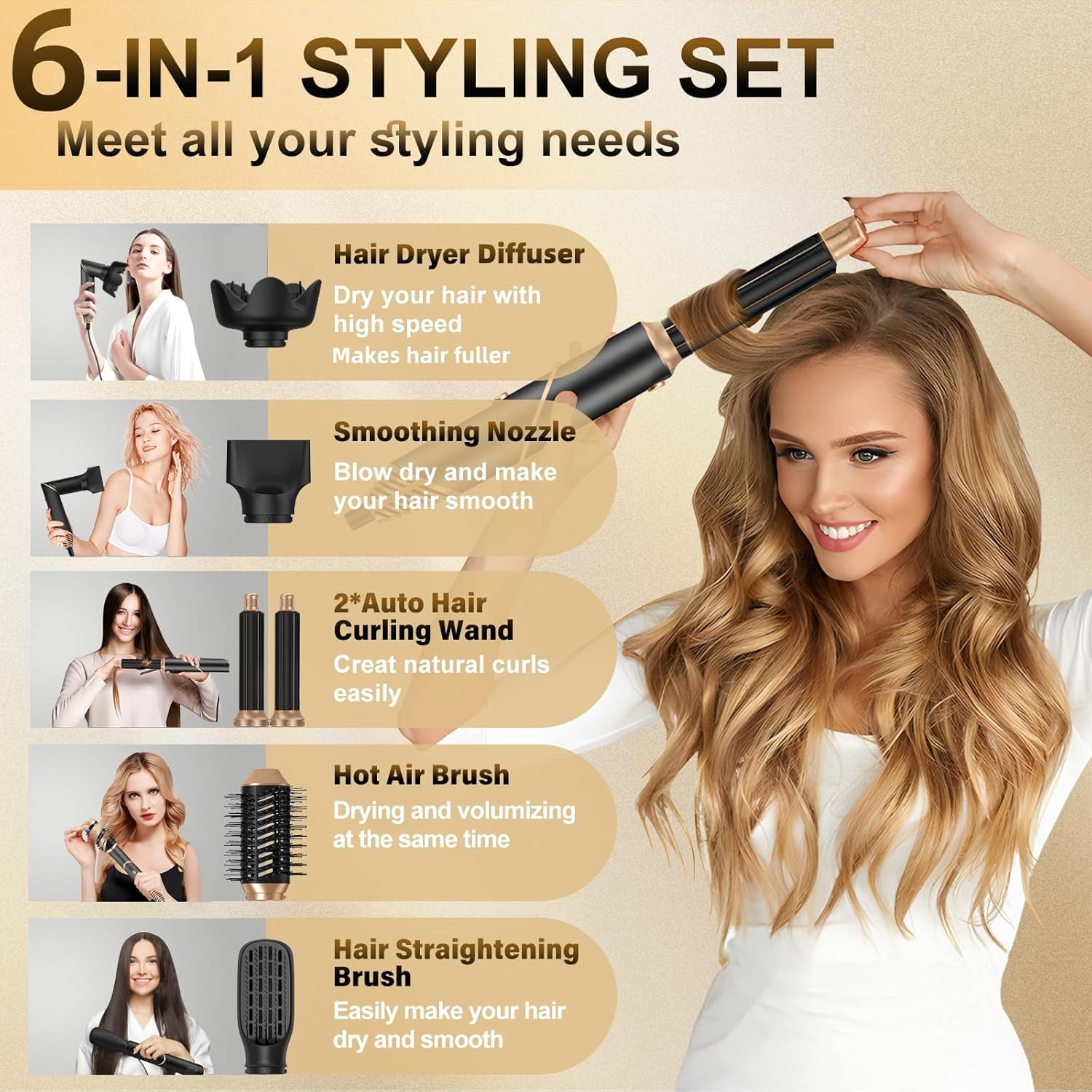 Brosse Soufflante Professionnelle : Le Secret des Cheveux Parfaits – Image 2