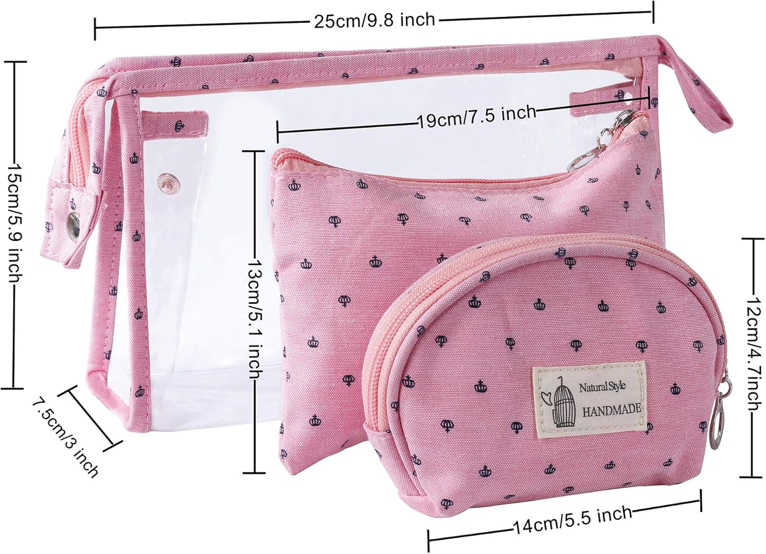 Trousse de maquillage transparente : l’accessoire imperméable idéal pour femmes en voyage – Image 3