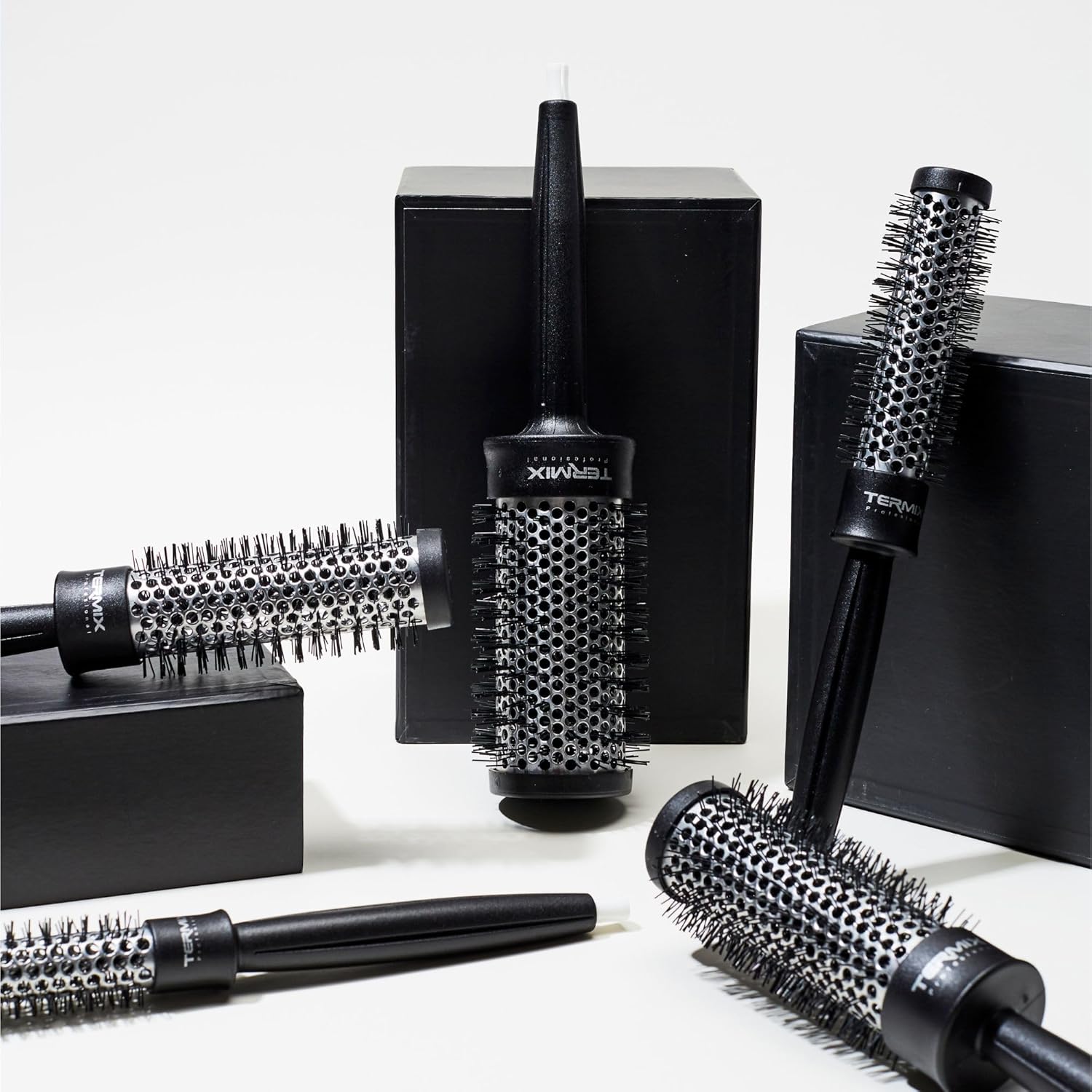 Brosse à cheveux thermique ronde professionnelle : pour un séchage rapide et un coiffage parfait – Image 5