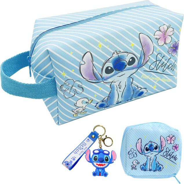Trousse de toilette cartoon : le sac de maquillage idéal pour enfants et adolescents en voyage