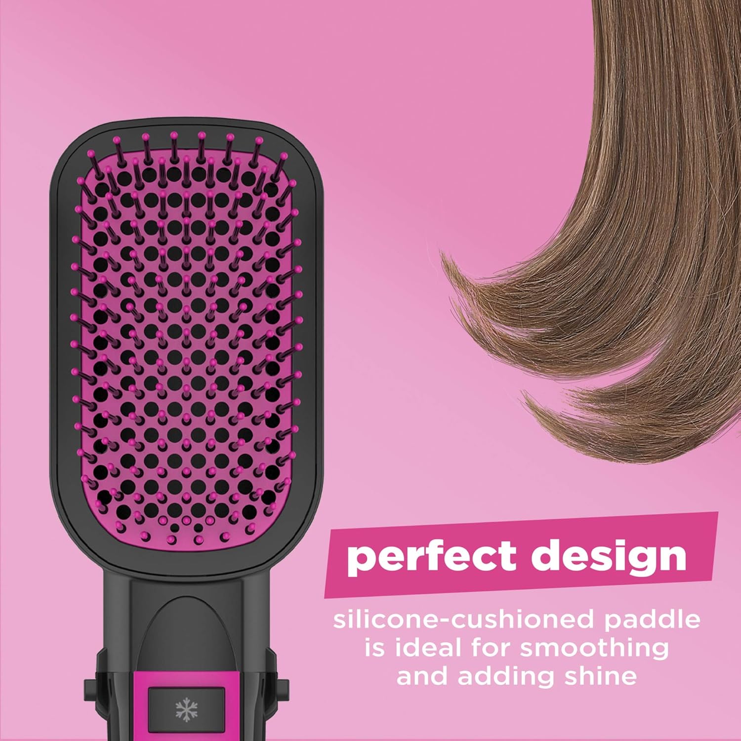 Brosse Sèche-Cheveux Tout-en-Un : Brillance Instantanée – Image 3
