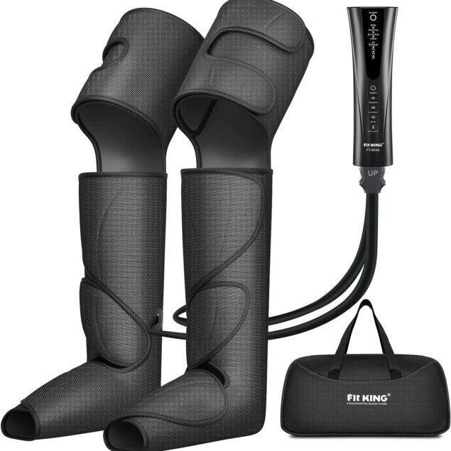 Bottes de pressothérapie pour un soulagement efficace des jambes lourdes : massage par compression pour réduire douleurs musculaires et rétention d'eau