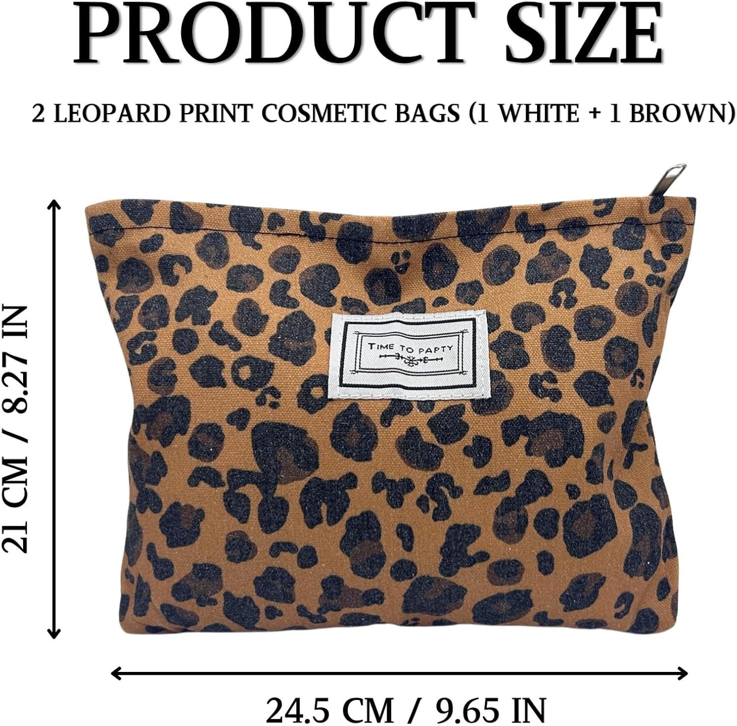 Trousse de toilette léopard : l'accessoire multifonction idéal pour les filles en voyage – Image 2