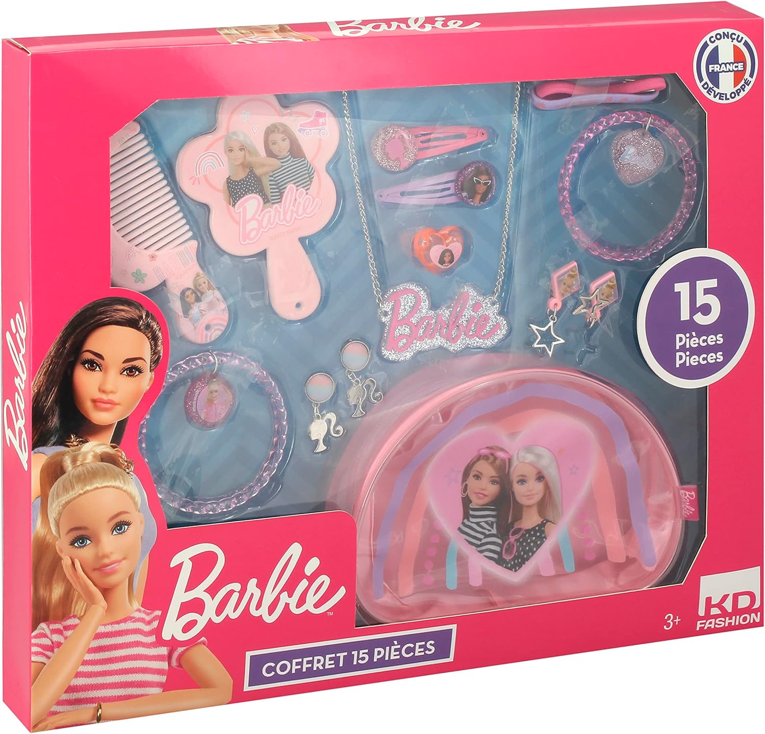 Coffret de bijoux et accessoires de coiffure pour enfant dès 3 ans : créativité et style au quotidien