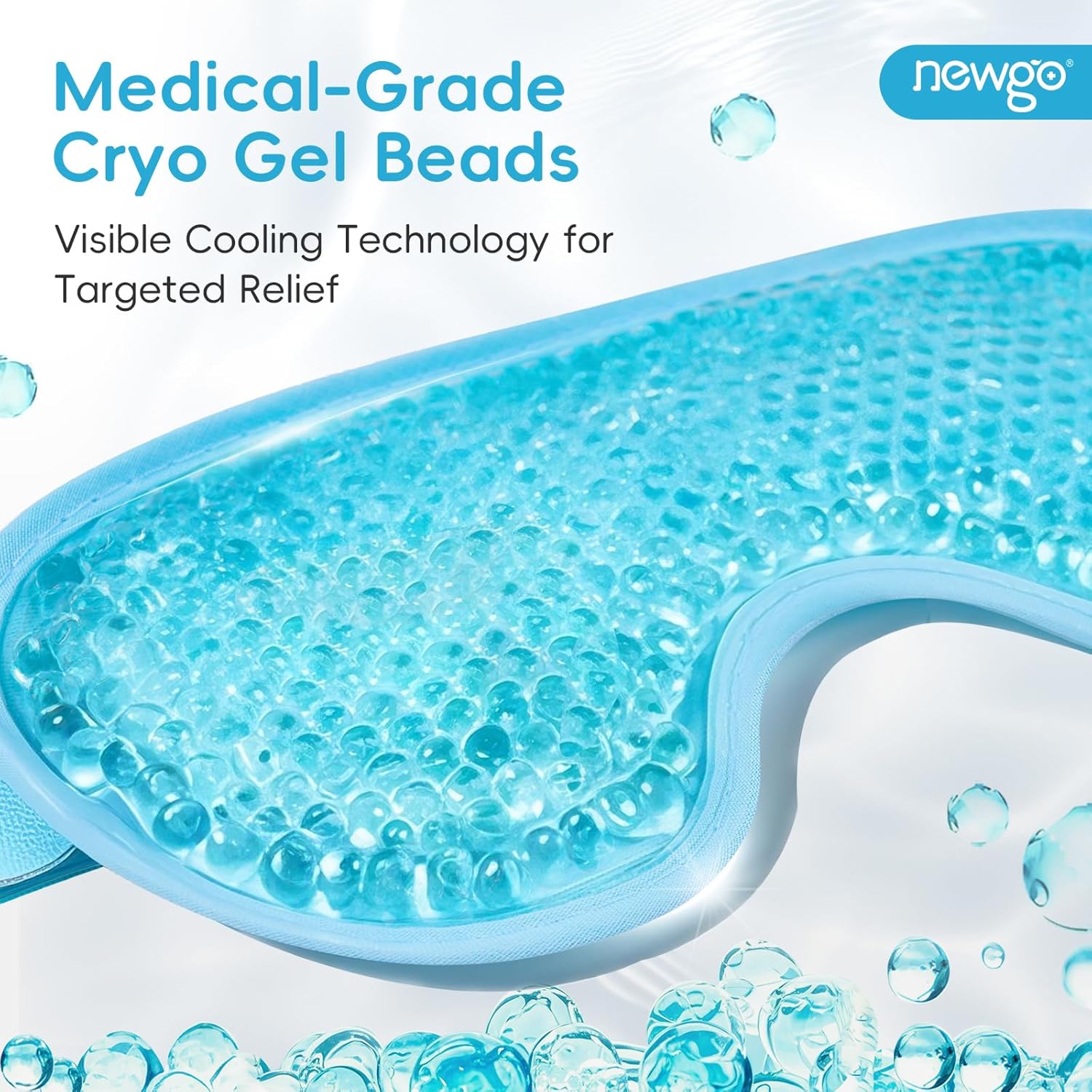 Masque Yeux Froid Réutilisable : Soulagez Cernes et Migraines – Image 5