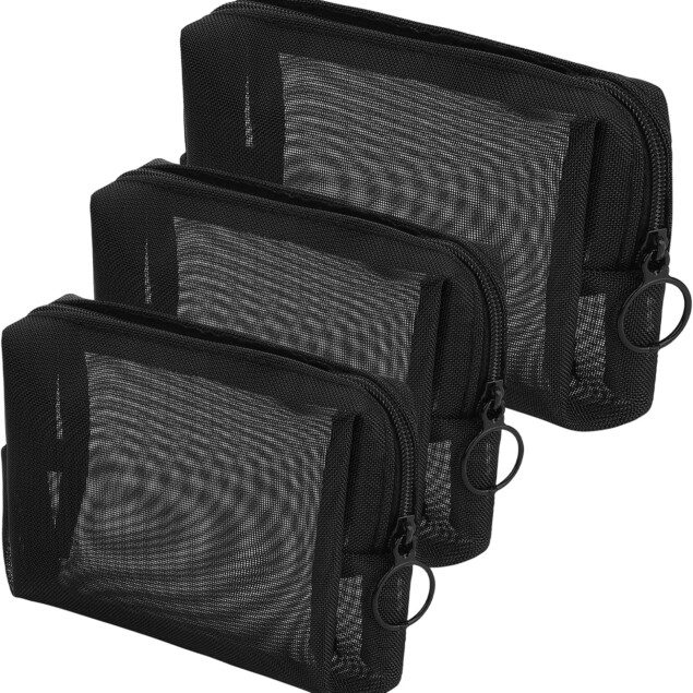 Sibba Mini trousse de toilette : l'élégance imperméable pour les voyageurs et les professionnels   Découvrez notre petite trousse à fermeture éclair en maille nylon, idéale pour ranger vos cosmétiques, papeterie et accessoires de maquillage, tout en restant élégante et pratique au quotidien.