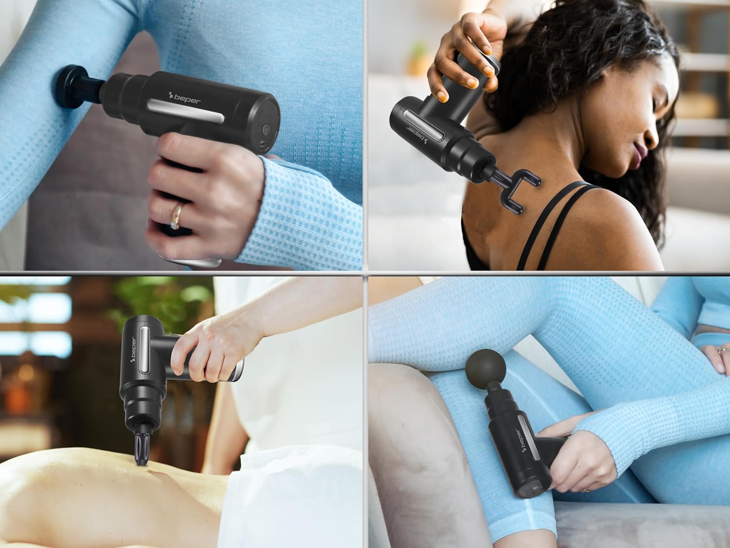 Masseur à percussion : le pistolet de massage rechargeable idéal pour un soulagement musculaire optimal – Image 4