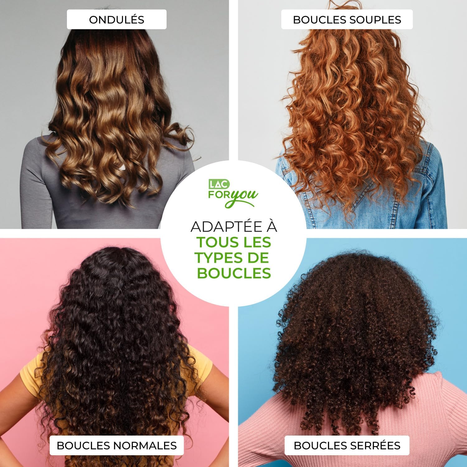 Brosse cheveux bouclés rib : définition parfaite pour boucles rebondies et anti-frizz Pour les cheveux bouclés, une expérience douce et agréable avec sa poignée soft-grip – Image 5