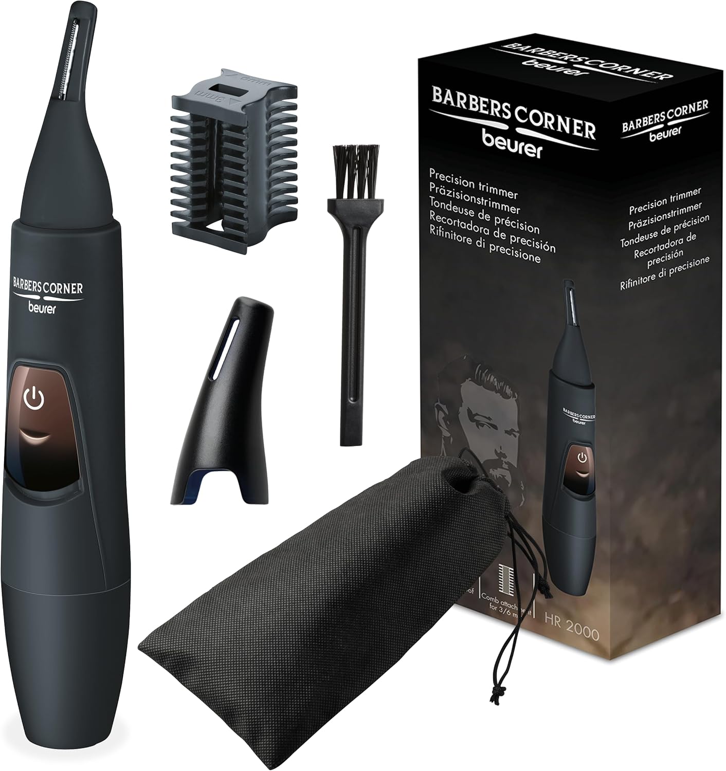 Tondeuse Précision Noir : Sculptez Votre Regard