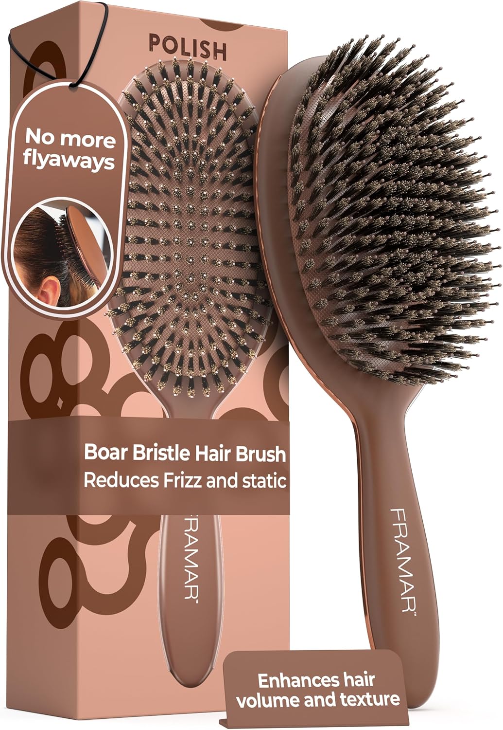 Brosse en poils de sanglier souple : l’alliée idéale pour les femmes aux cheveux fins
