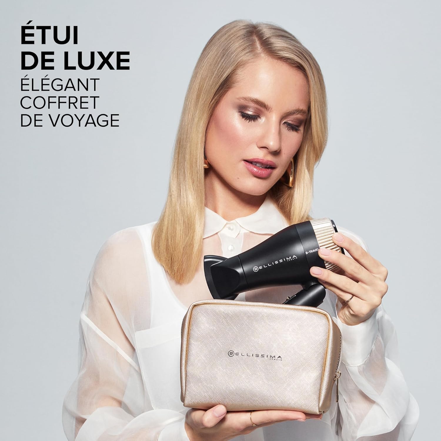 Sèche-cheveux de voyage compact : l'allié idéal pour les globetrotteuses en quête de style – Image 4