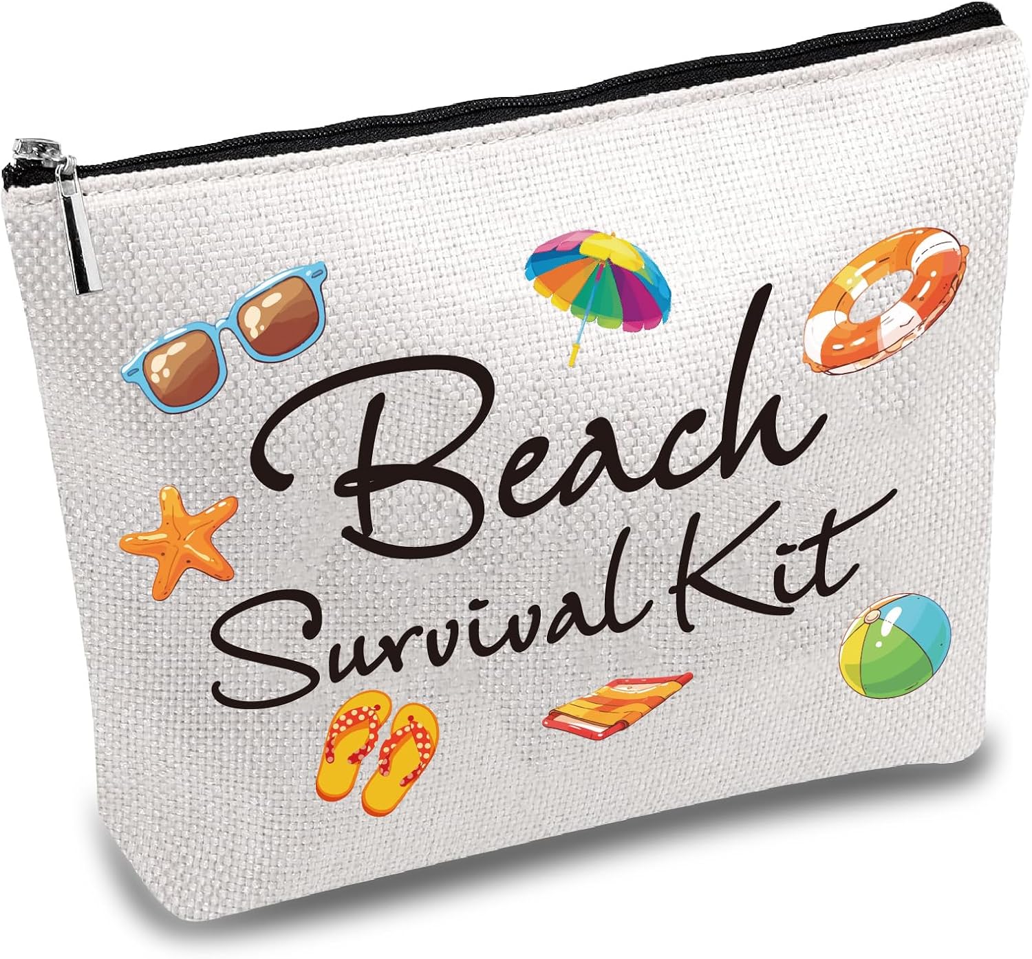 Trousse de maquillage élégante : l'accessoire indispensable pour les voyages et les vacances   Organisez vos produits cosmétiques et bijoux avec style grâce à cette trousse portable de 25x18 cm