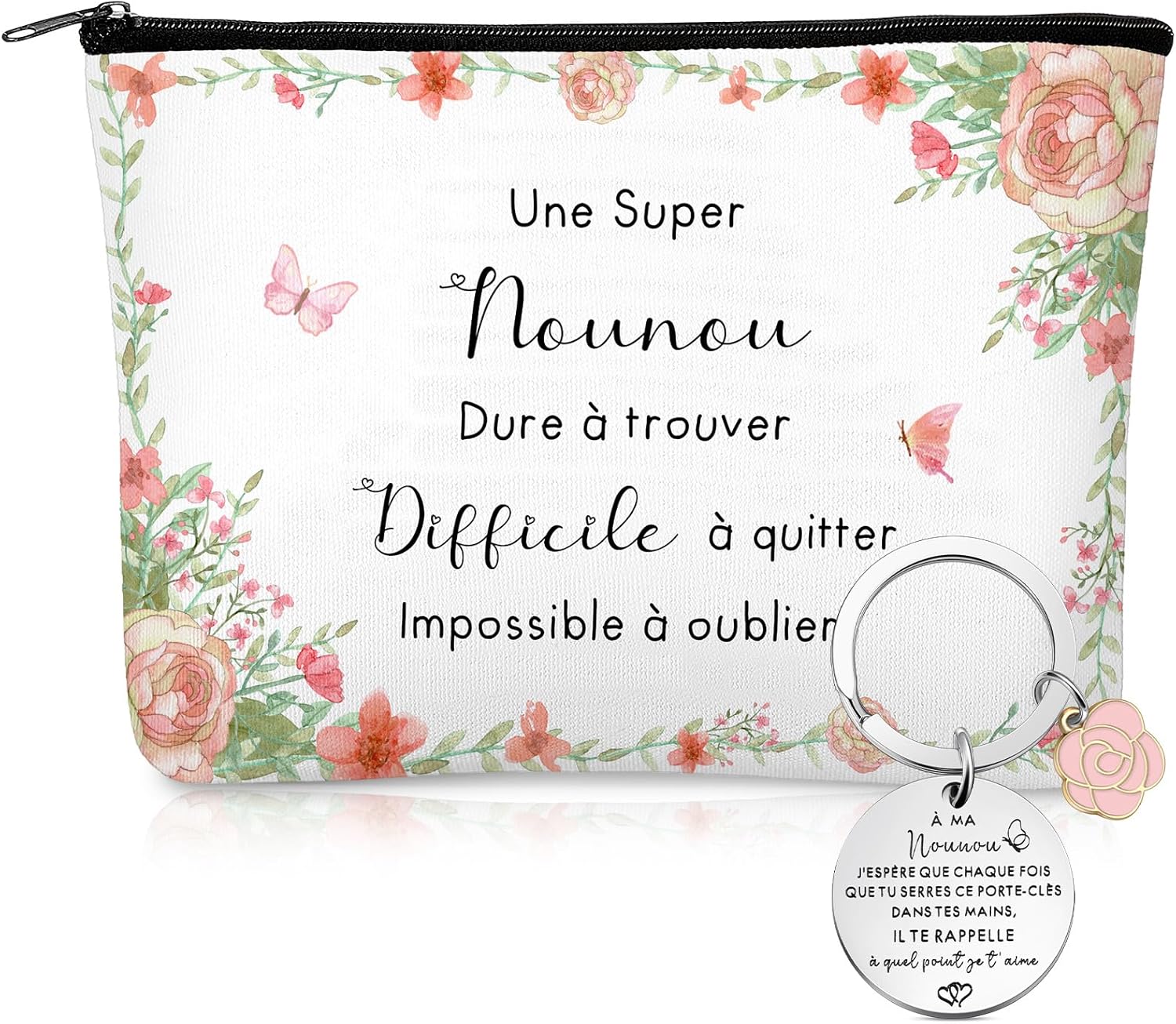 Trousse de maquillage et porte-clés : le cadeau parfait pour remercier votre nounou