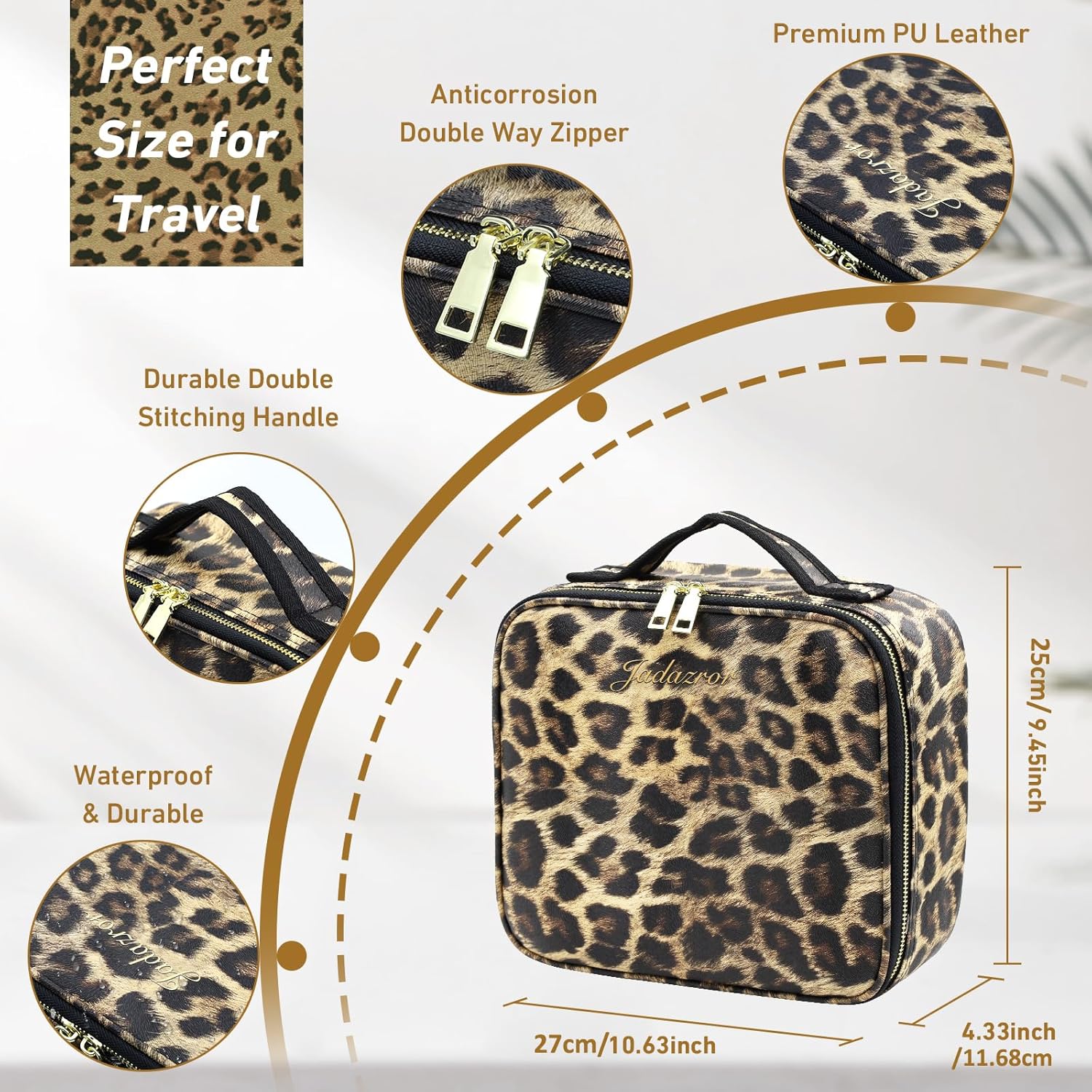 Trousse de maquillage avec miroir et lumière : l'alliée parfaite pour les beauty addicts en voyage – Image 2