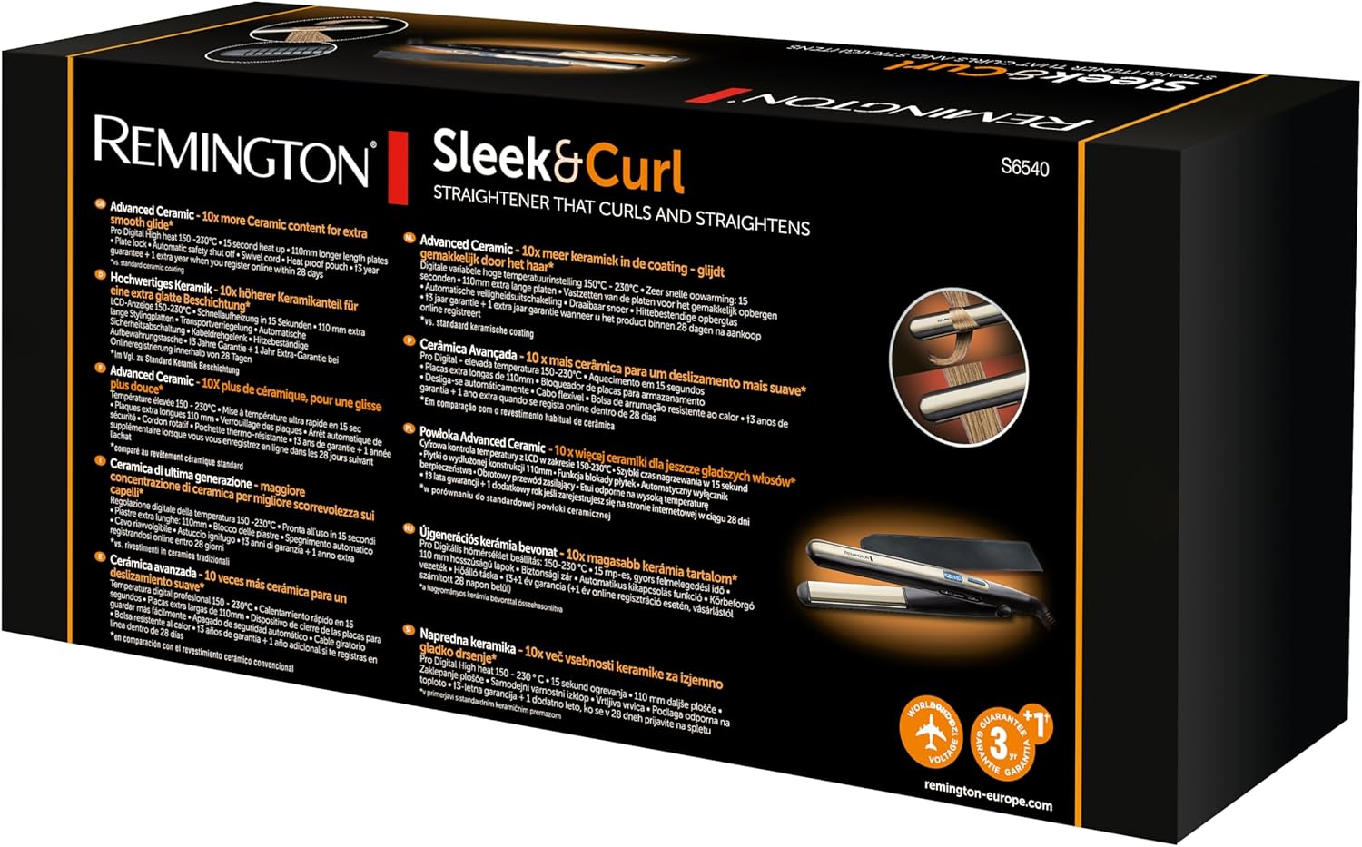 Lisseur cheveux 2en1 Sleek & Curl : lissez et bouclez vos cheveux avec facilité pour un style impeccable – Image 8