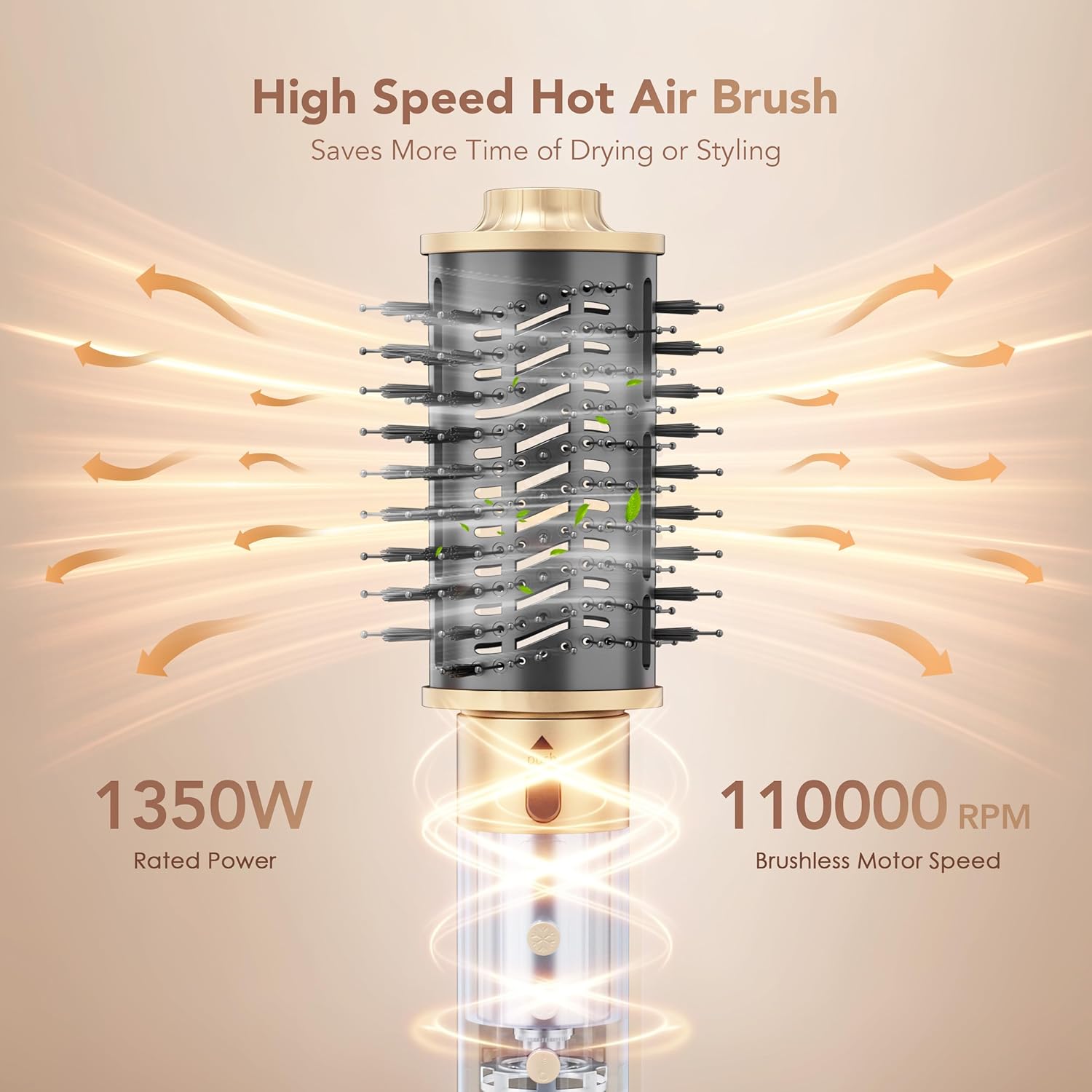 Brosse Chauffante 6 en 1 : Sèche-Cheveux Révolutionnaire – Image 4