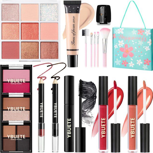 Kit de maquillage pour adolescentes et femmes : l'ensemble idéal pour débutantes et professionnelles en voyage