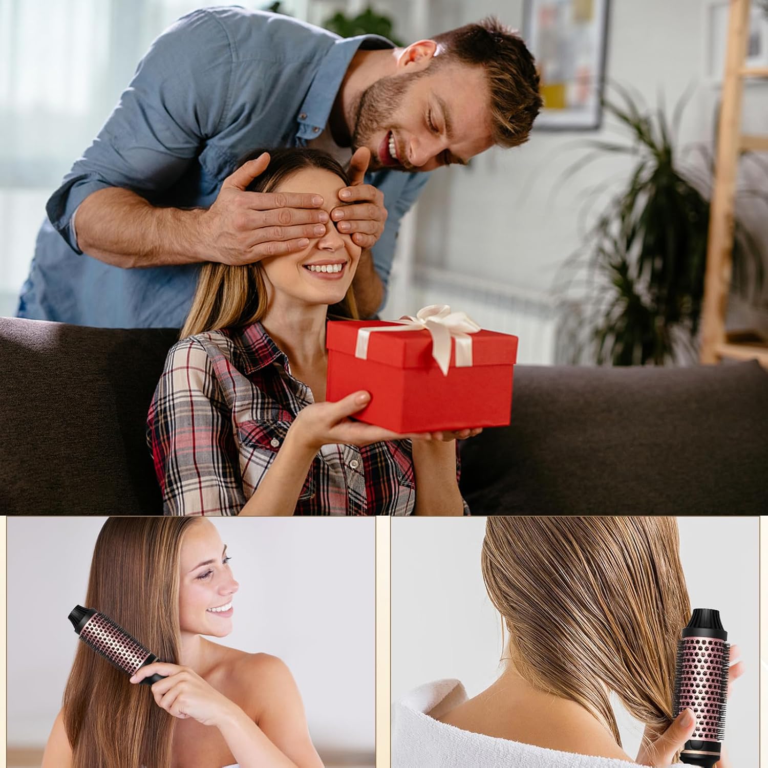 Brosse Thermique 38mm : Coiffage Parfait en Un Seul Étape – Image 8