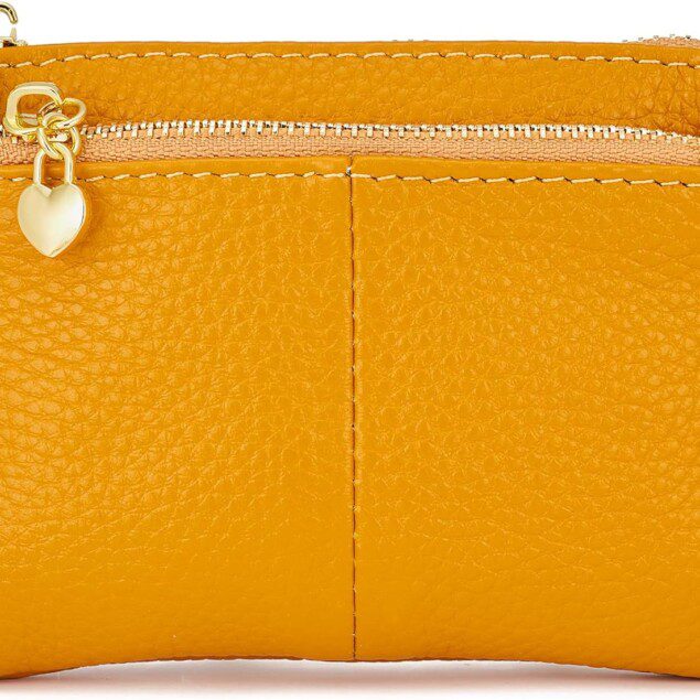 Mini porte-monnaie cuir véritable pour femme : élégance et praticité au quotidien