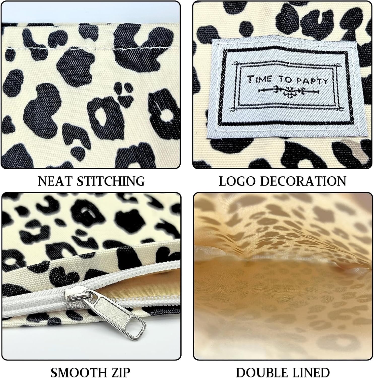 Trousse de toilette léopard : l'accessoire multifonction idéal pour les filles en voyage – Image 3