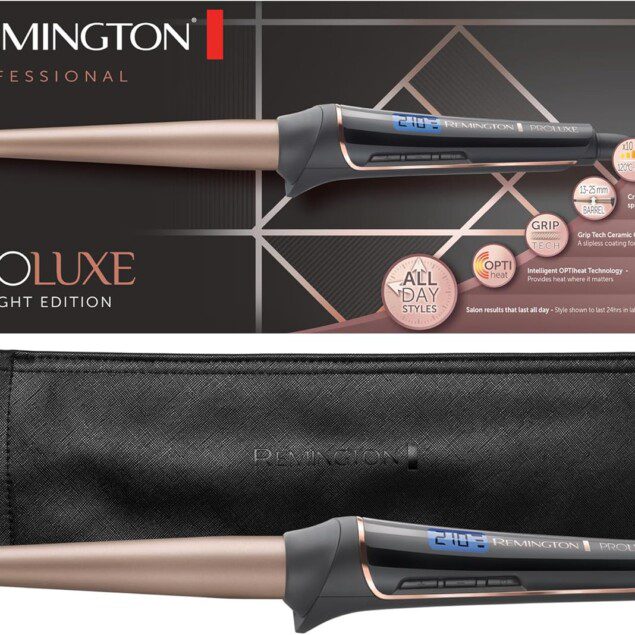 Boucleur Remington pour grandes boucles et ondulations naturelles : maîtrisez l'art du coiffage en douceur avec la technologie OPTIheat