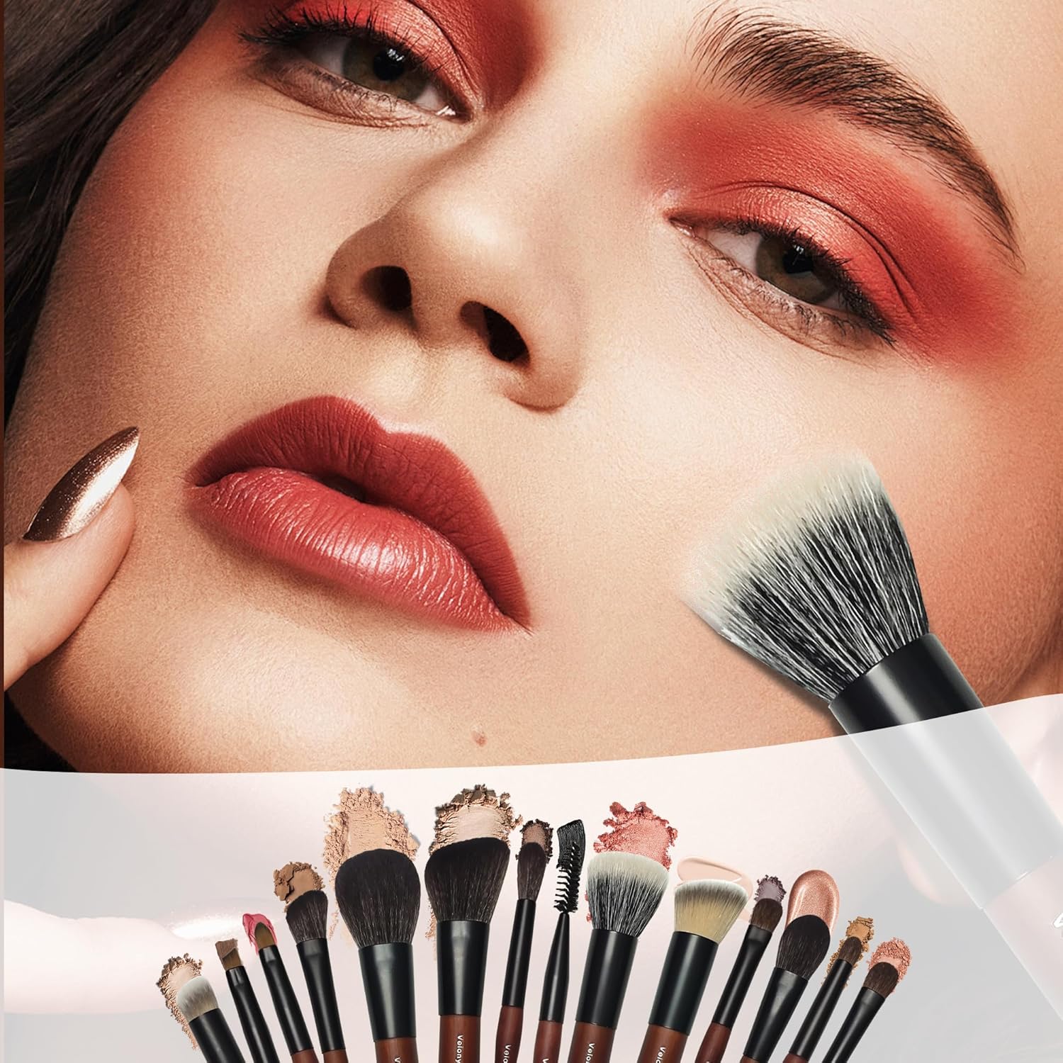 Mini pinceaux de maquillage de voyage : lot de 14 outils essentiels pour un teint parfait et un maquillage impeccable – Image 5
