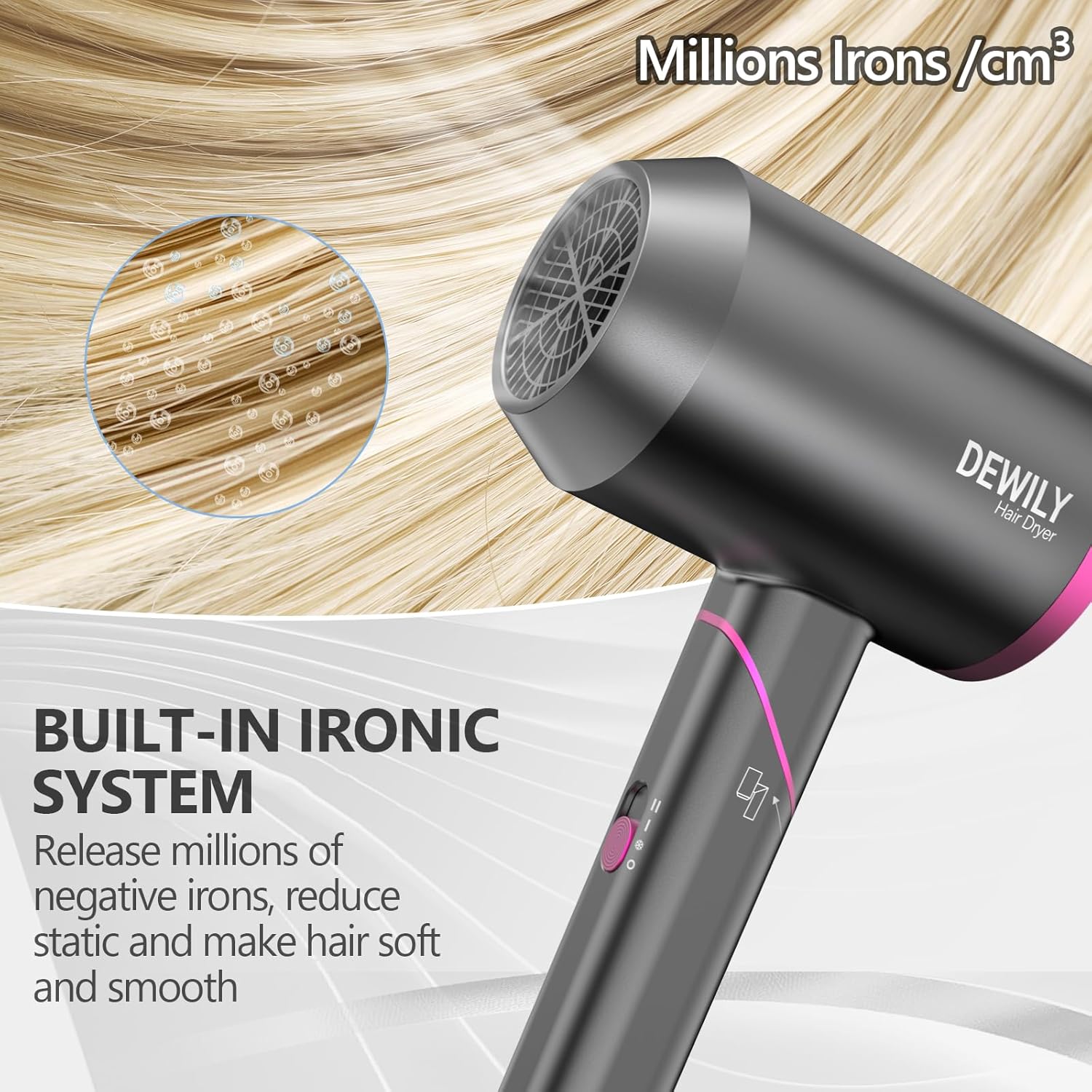 Mini sèche-cheveux pliable : l'allié des voyages pour des cheveux impeccables en toute simplicité – Image 7