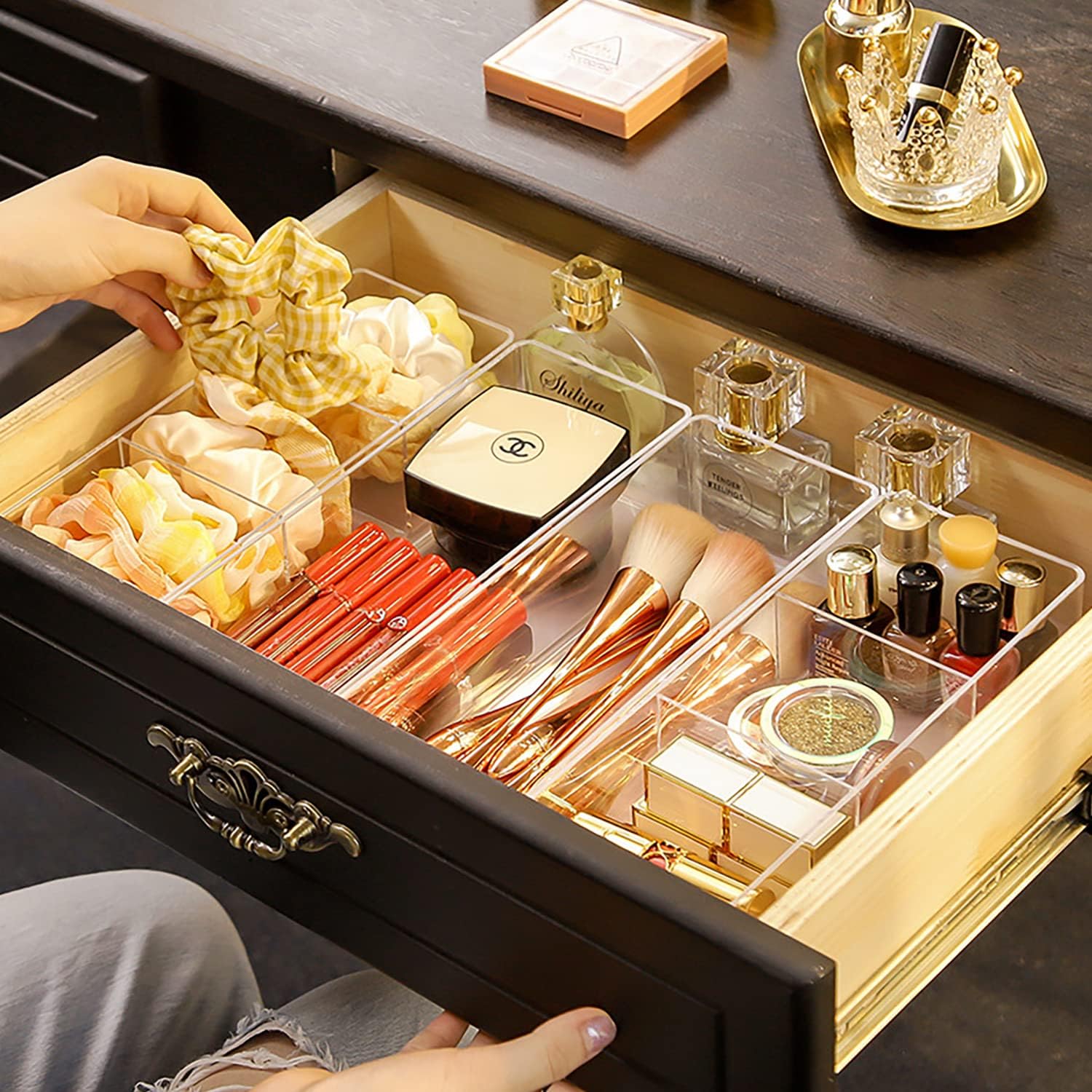 Organisateur de maquillage en acrylique : la solution idéale pour les passionnées de beauté – Image 6