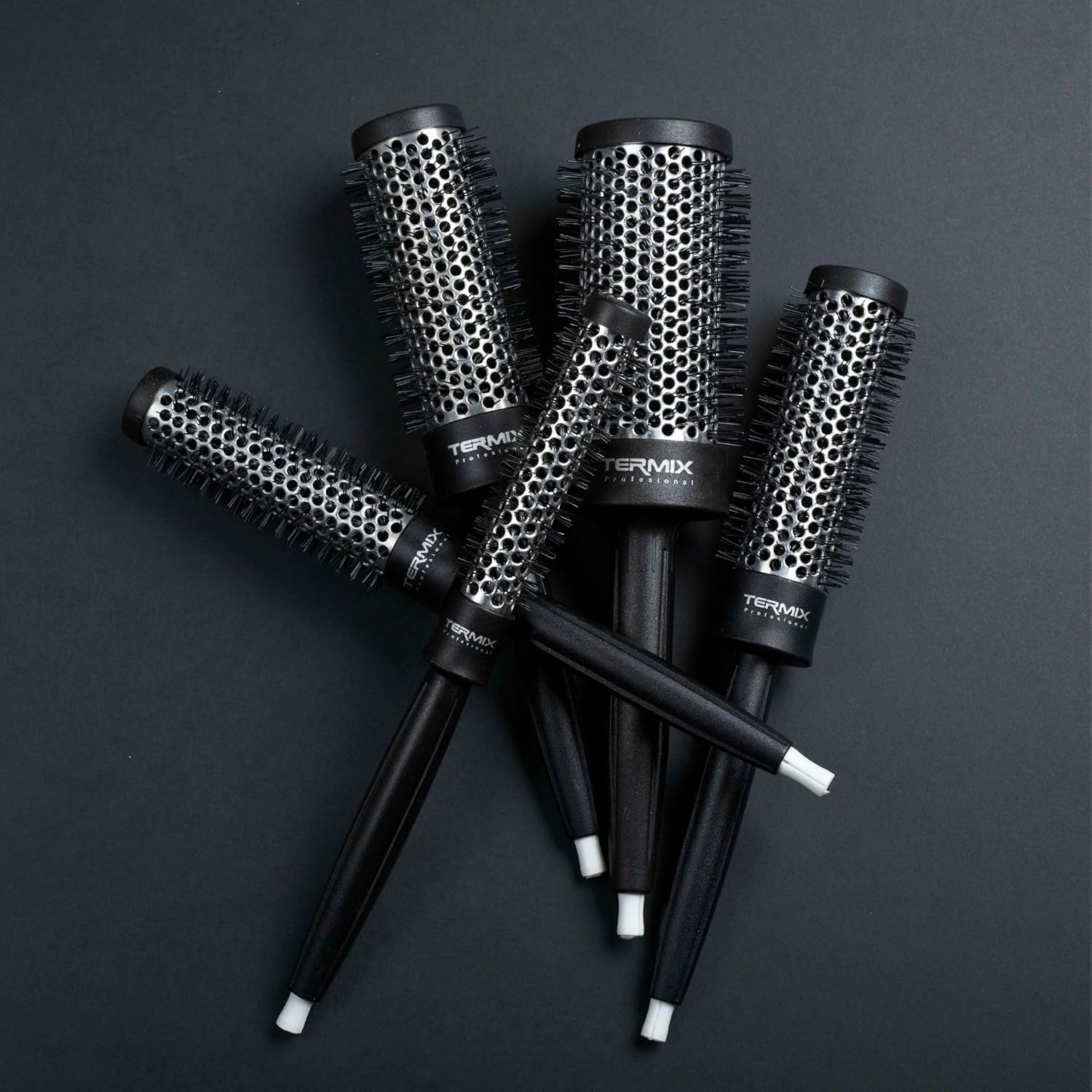 Brosse à cheveux thermique ronde professionnelle : pour un séchage rapide et un coiffage parfait – Image 6