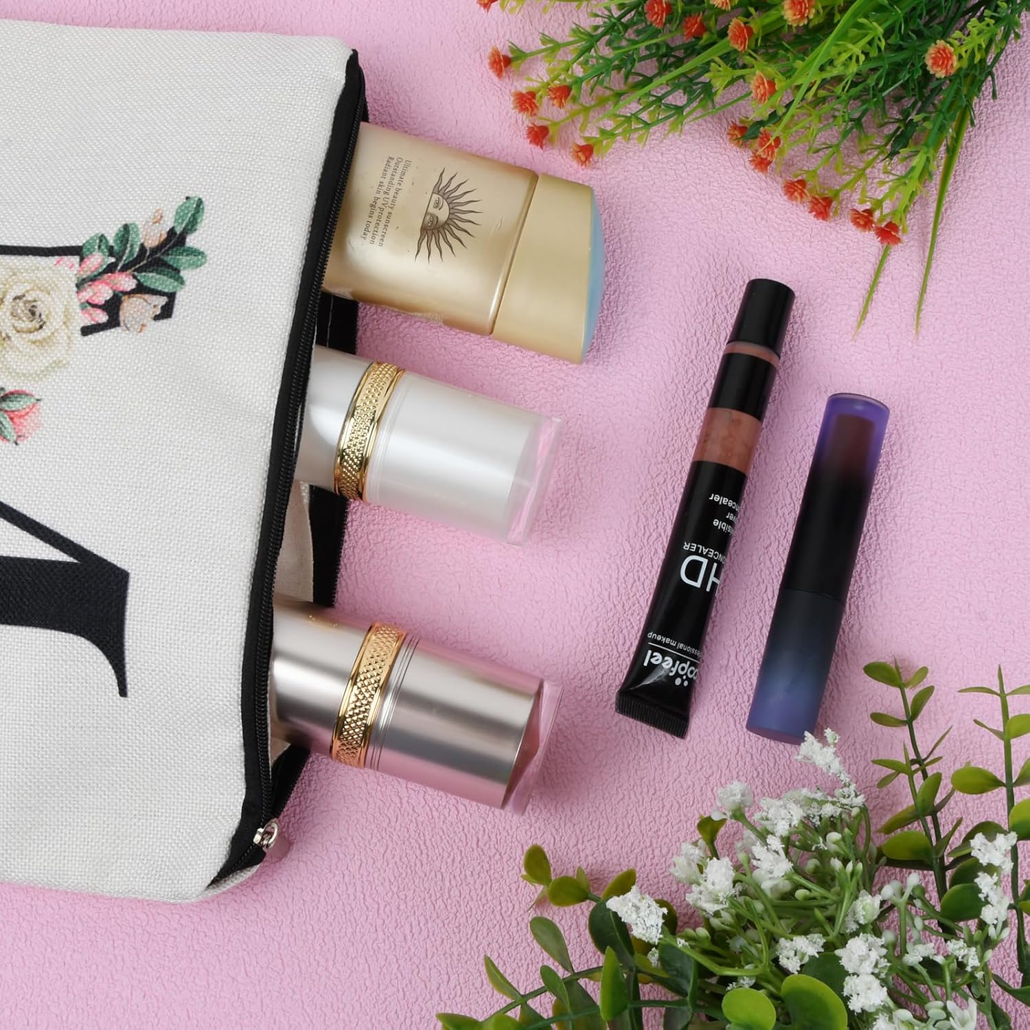 Trousse de maquillage personnalisée A-Z : le cadeau idéal pour femmes, mamans, sœurs et amies – Image 5