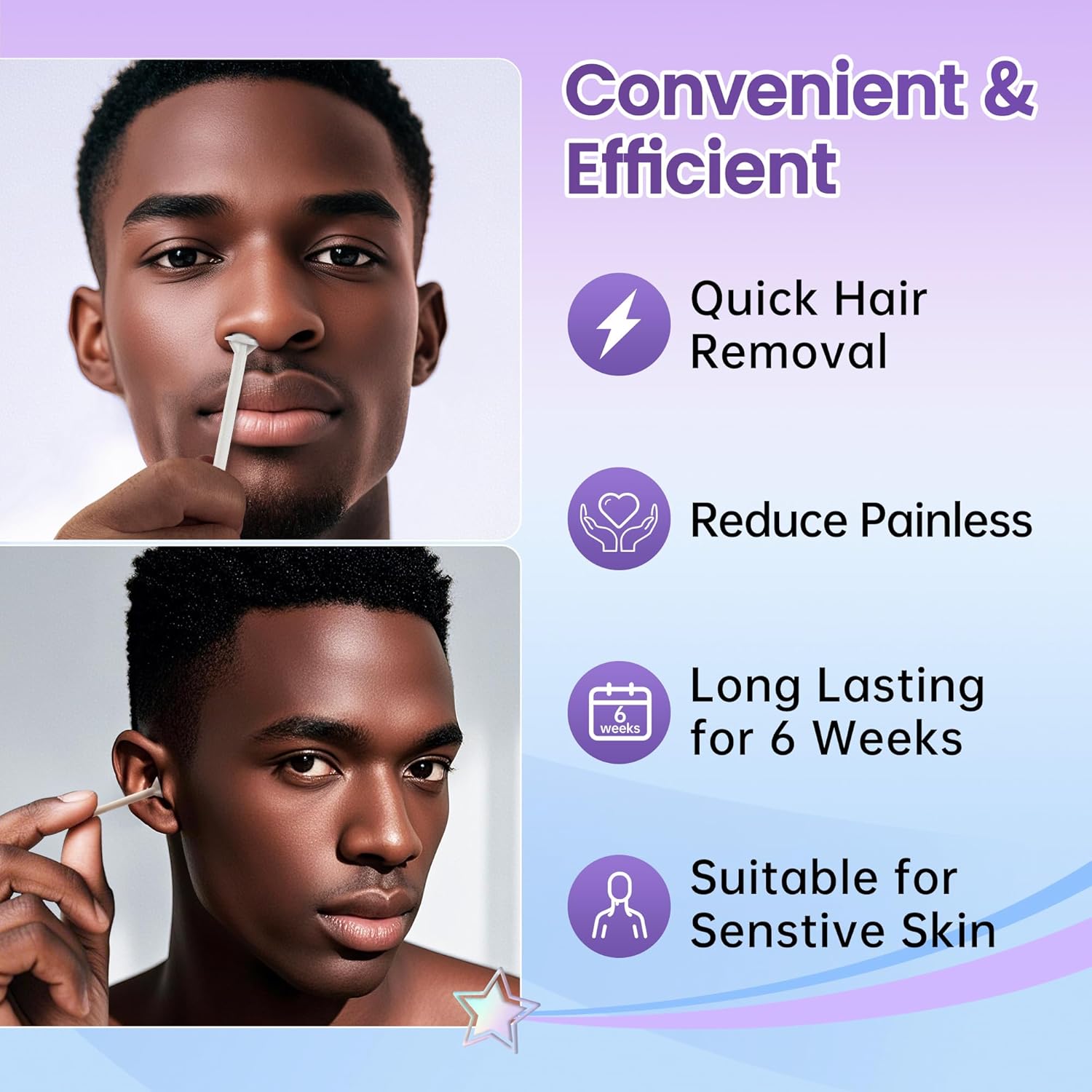 Kit d'épilation du nez et des oreilles : pour un visage impeccablement soigné à domicile – Image 6