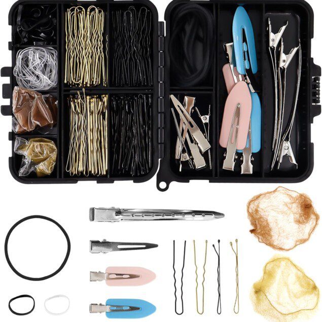 Kit complet d'accessoires de coiffure : 160 pièces pour sublimer les coiffures des filles avec élégance